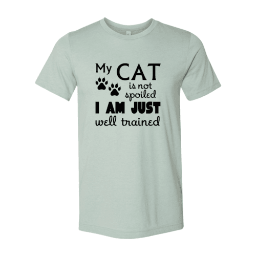 My Cat Is Not Spoiled Shirt - Women's T-shirt - My Store