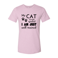 My Cat Is Not Spoiled Shirt - Women's T-shirt - My Store