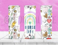 Nurse Skinny 20 oz Tumbler with lid and straw - My Store