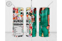 Nurse Skinny 20 oz Tumbler with lid and straw - My Store
