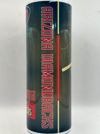Personalized Arizona Diamondbacks Tumbler 20 oz - Custom MLB Insulated Stainless Steel Travel Cup, Baseball Fan Gift - My Store
