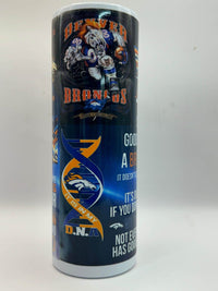 Personalized Denver Broncos 20 oz tumbler - My Store