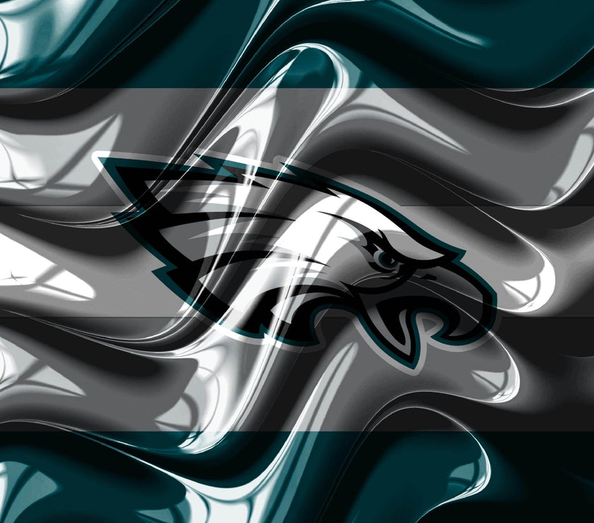 Philadelphia Eagles 3d Wave Effect 20oz Tumbler - My Store