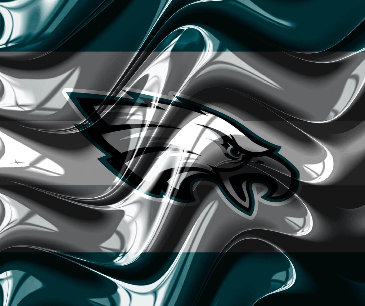 Philadelphia Eagles 3d Wave Effect 20oz Tumbler - My Store