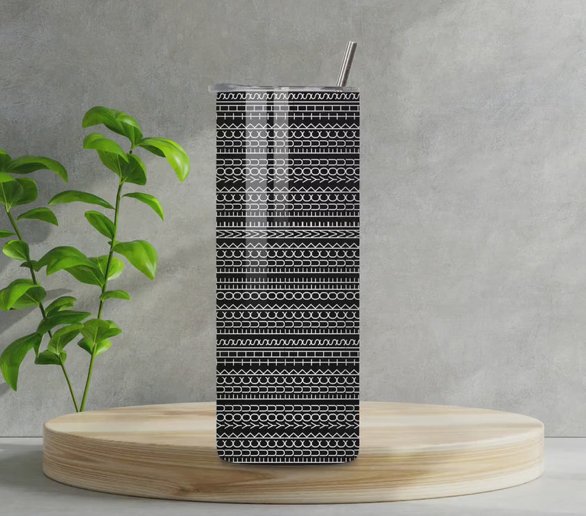 Optical Illusion 20oz Tumbler - Funny Fuck You Fuck This Fuck Me Graphic Cup - Unique Sarcastic Gift for Friends & Coworkers