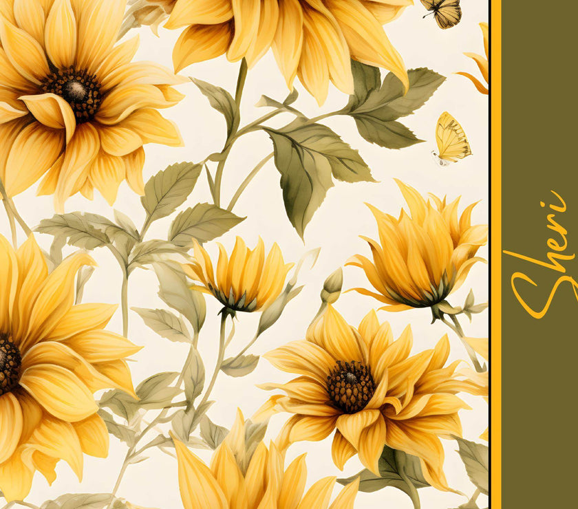 Sunflower 20oz Tumbler Personalized with any name - My Store