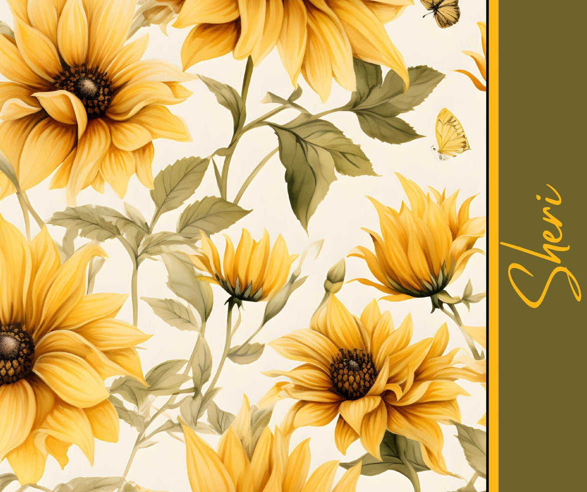 Sunflower 20oz Tumbler Personalized with any name - My Store