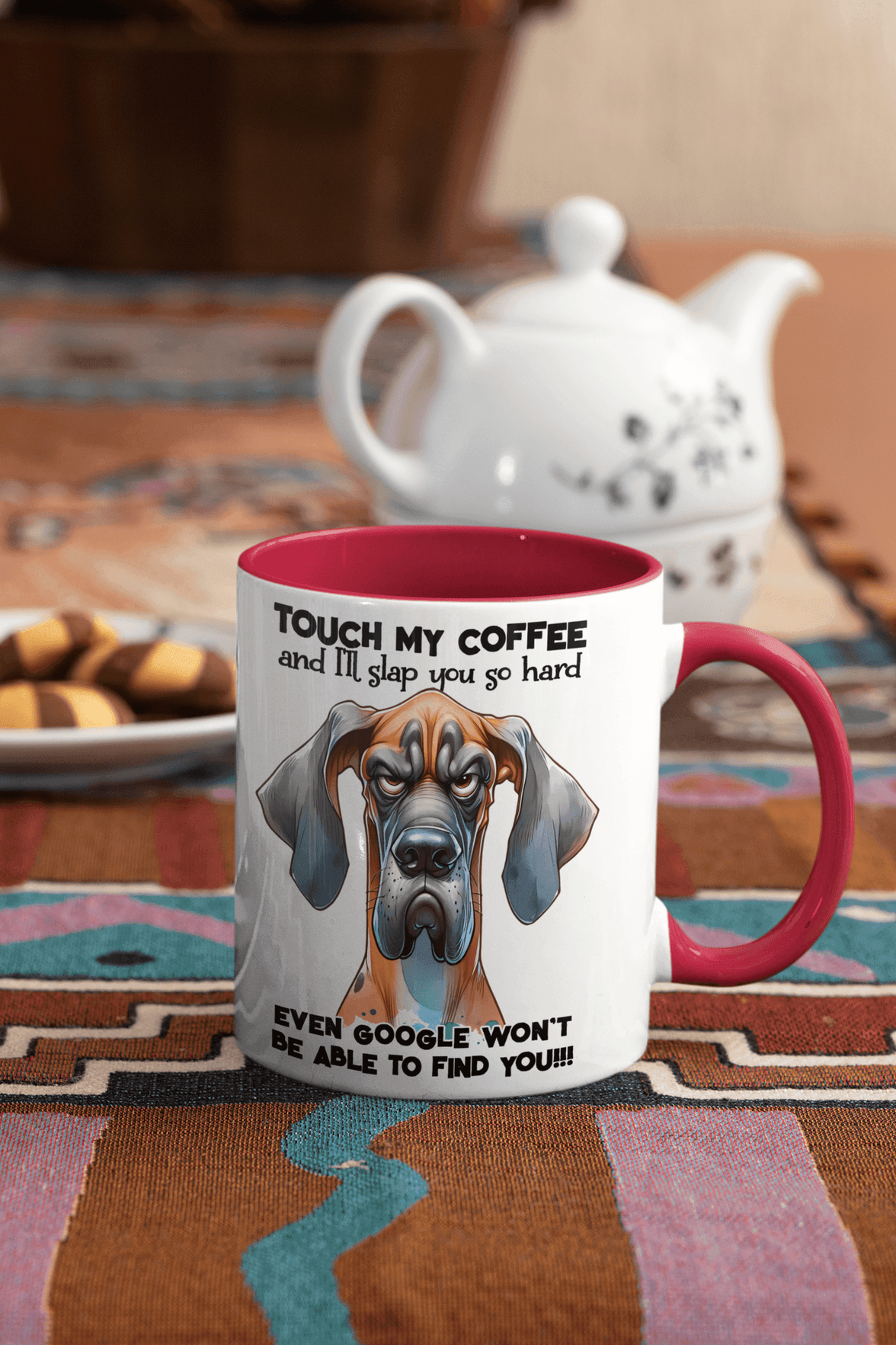 Touch My Coffee and Google Won't Be Able to Find You 10oz Mug| Grumpy Dog - My Store