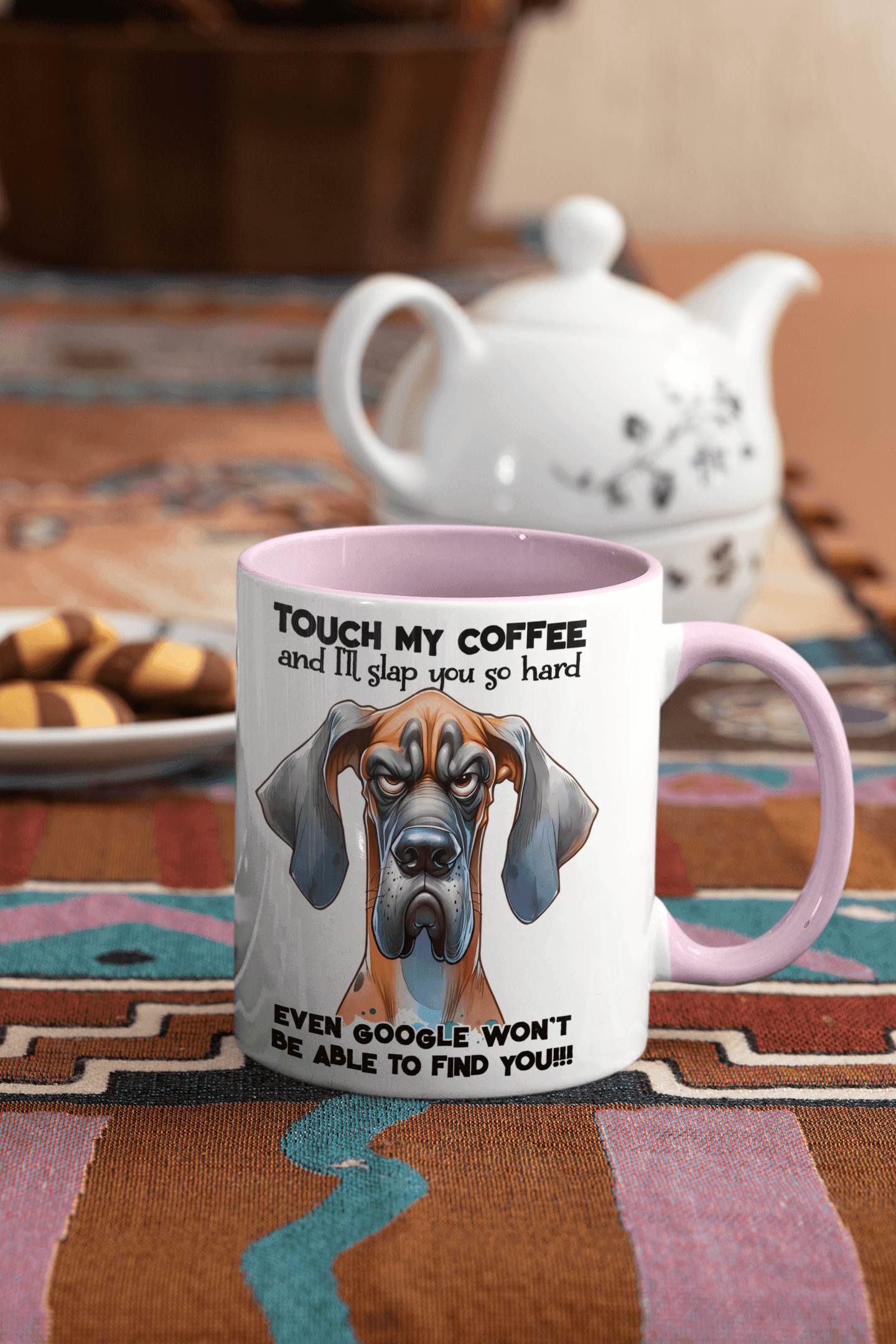 Touch My Coffee and Google Won't Be Able to Find You 10oz Mug| Grumpy Dog - My Store