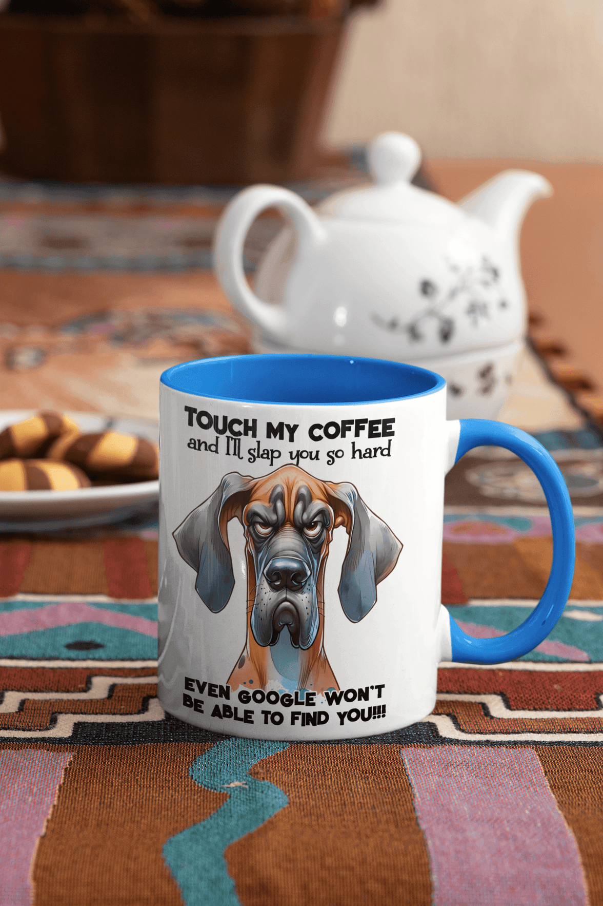 Touch My Coffee and Google Won't Be Able to Find You 10oz Mug| Grumpy Dog - My Store