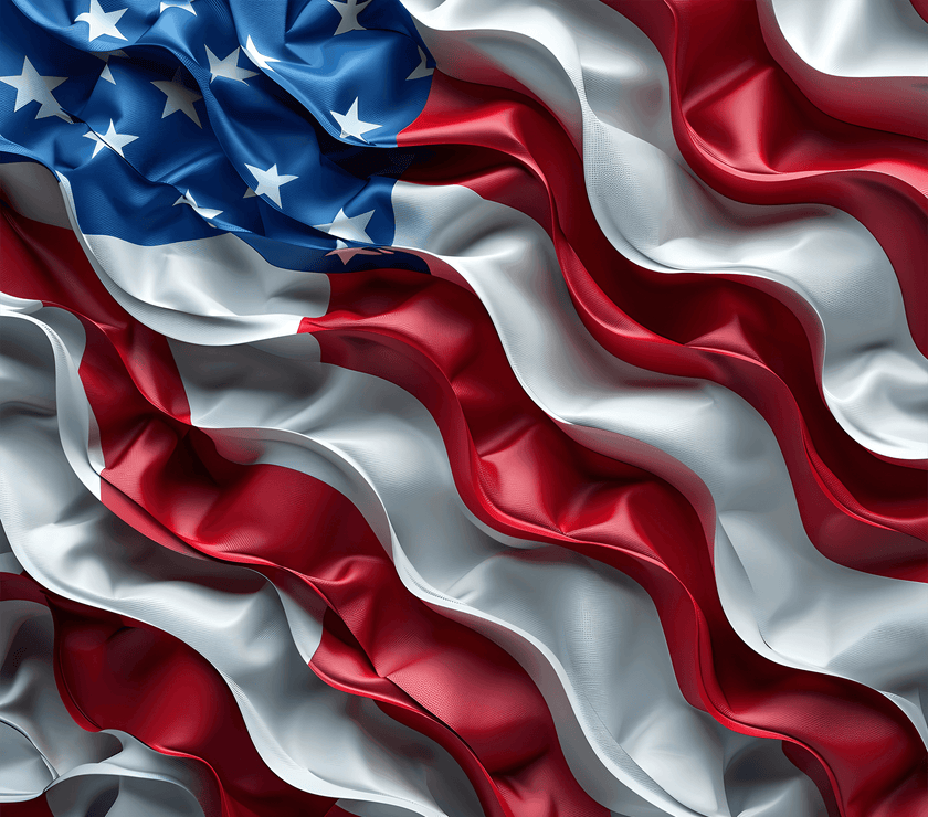 Waving American Flag Patriotic 20oz Tumbler - My Store