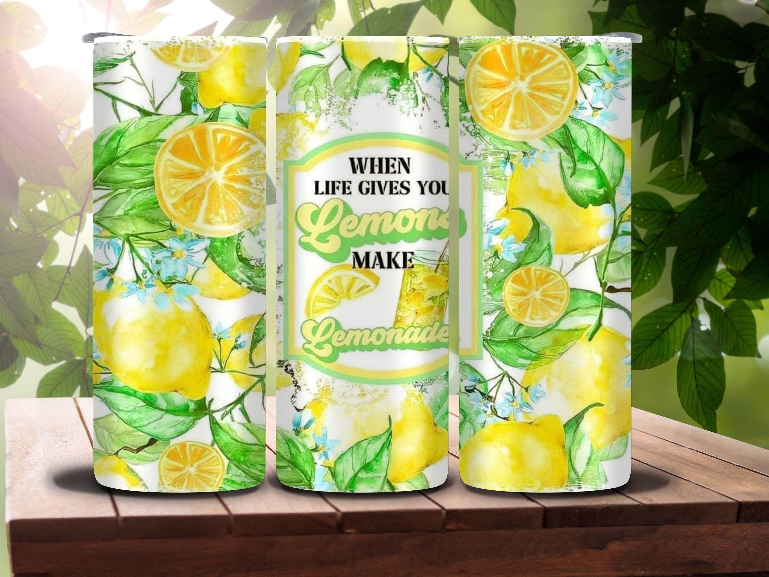 When Life Gives You Lemons, Make Lemonade 20oz Tumbler - My Store