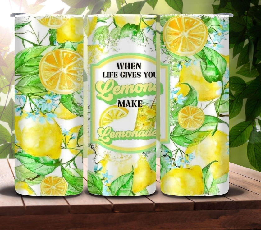When Life Gives You Lemons, Make Lemonade 20oz Tumbler - My Store