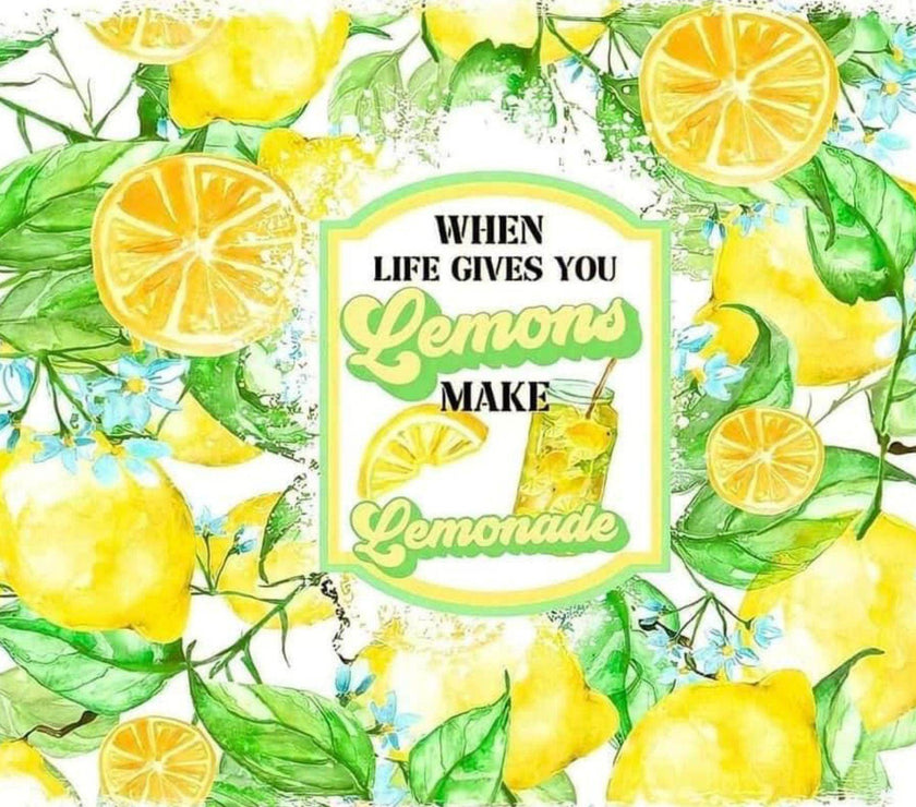When Life Gives You Lemons, Make Lemonade 20oz Tumbler - My Store