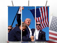 You Missed | Even a Bullet Won't Stop us | Let Me Get My Shoes |Trump 2024 | 20 oz Tumbler | 4 options - My Store